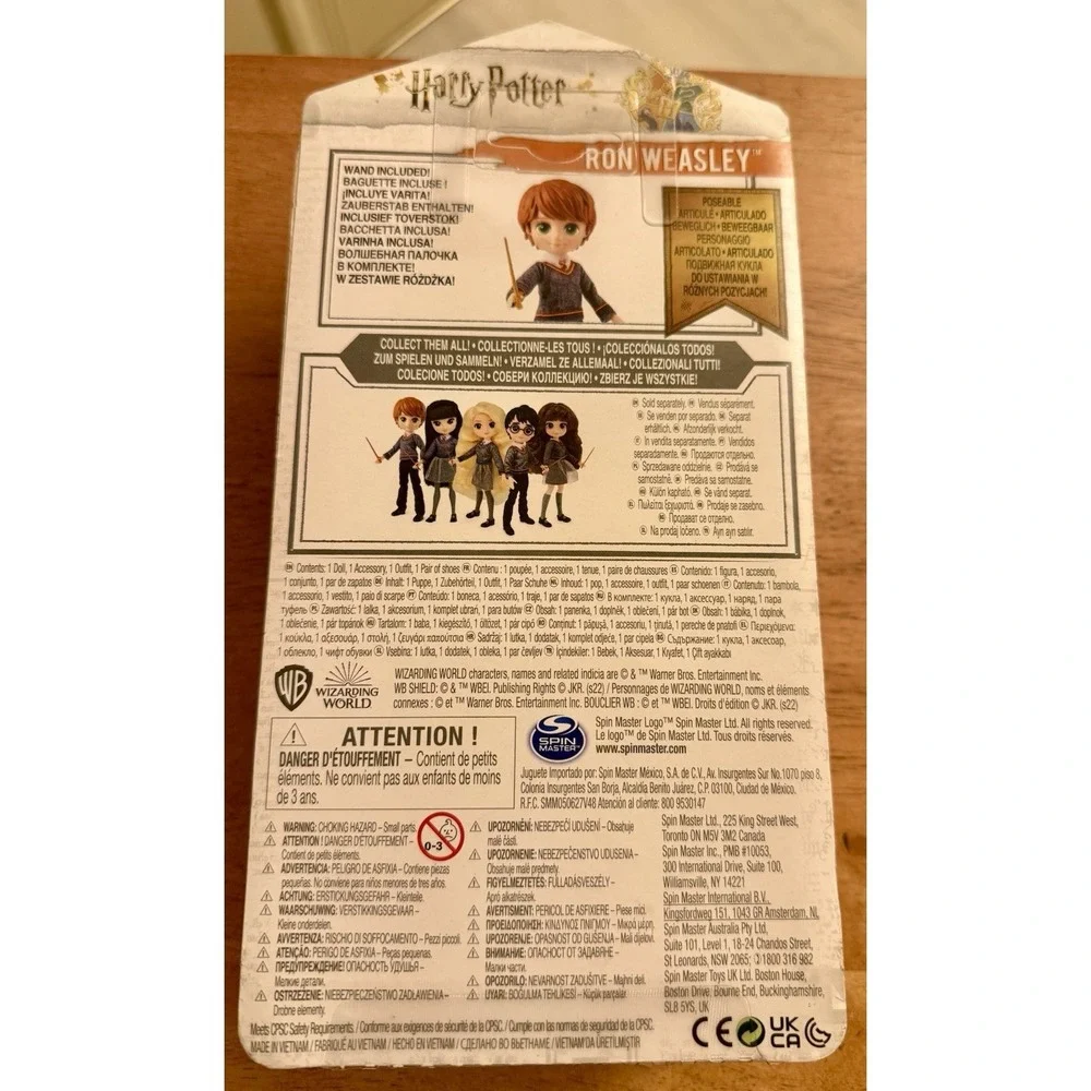 Wizarding World Harry Potter 8-inch Ron Weasley Figure‎ Doll Kids Toy NEW